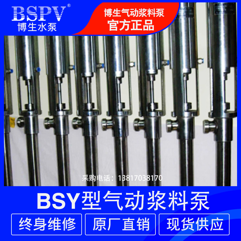 BSY-D5.0型气动柱塞泵 FY气动浆料泵